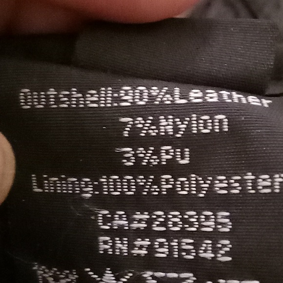 Can-Am Leather size G/L black-gray colors - Picture 9 of 11